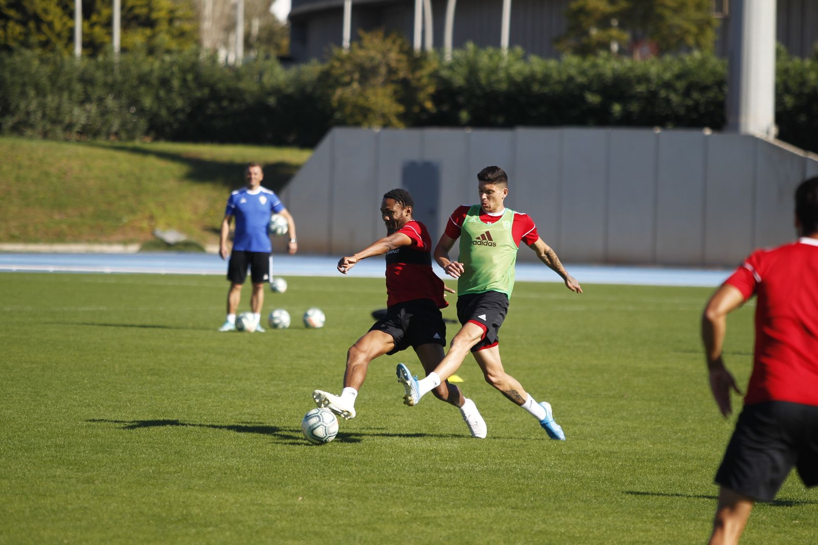 Fotogalería del entrenamiento del Almería 7-XI