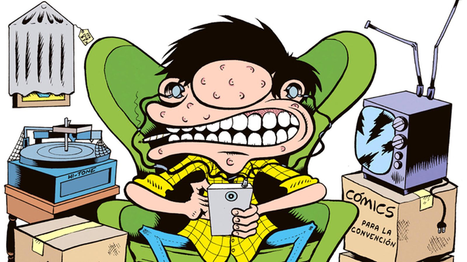 Una imagen de 'Mundo idiota'.