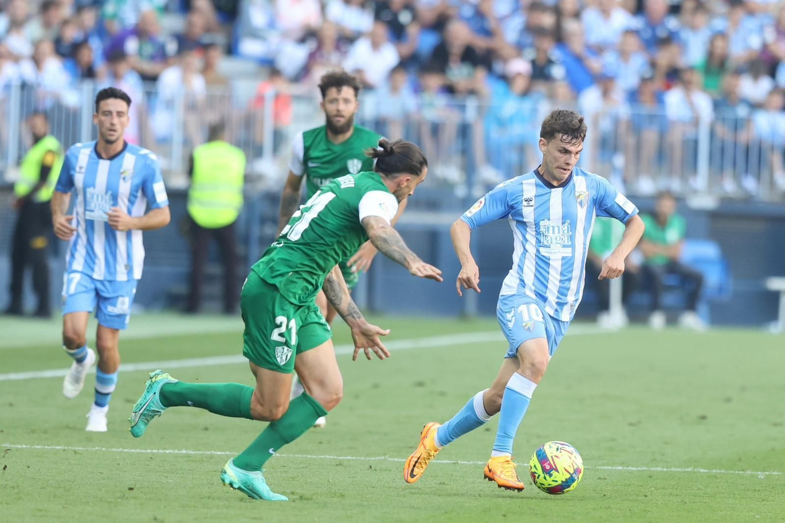 Las fotos del Málaga CF-Huesca