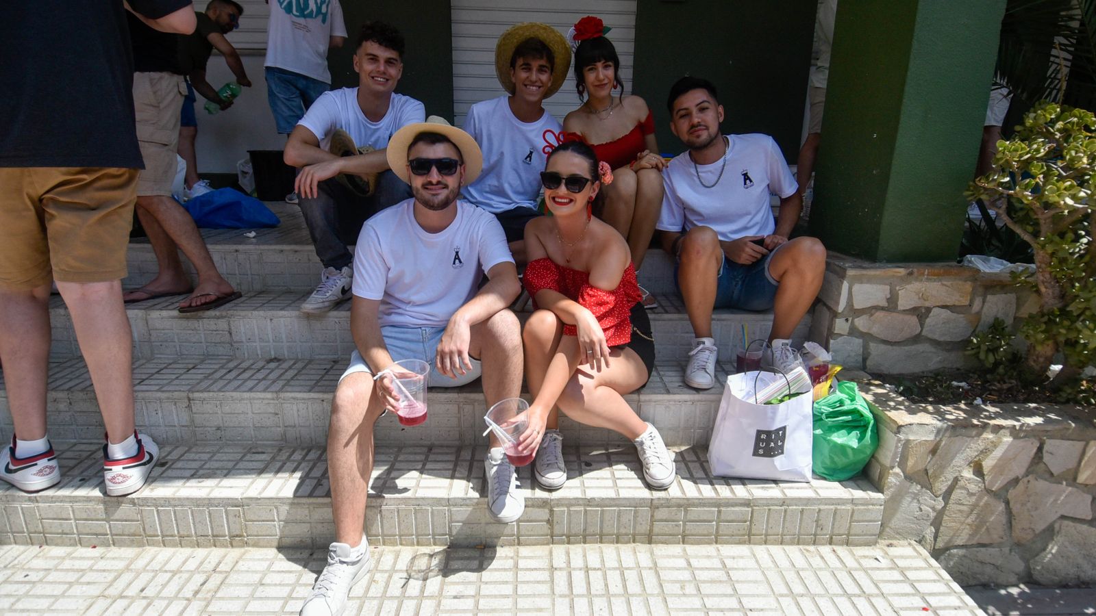 Las fotos del Domingo Rociero en el centro de la Línea