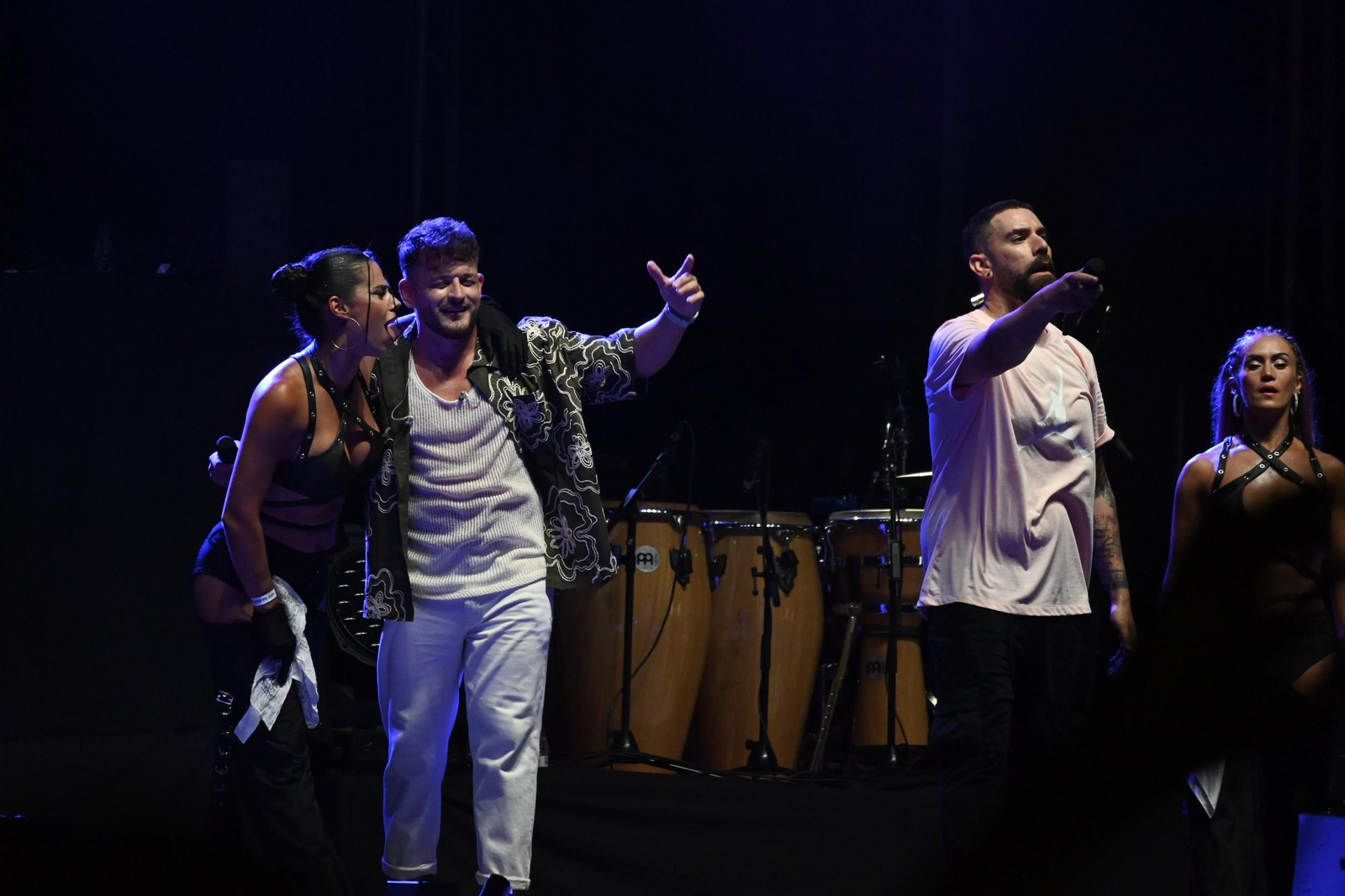 Imágenes del concierto de Sergio Contreras y Raule en las Colombinas