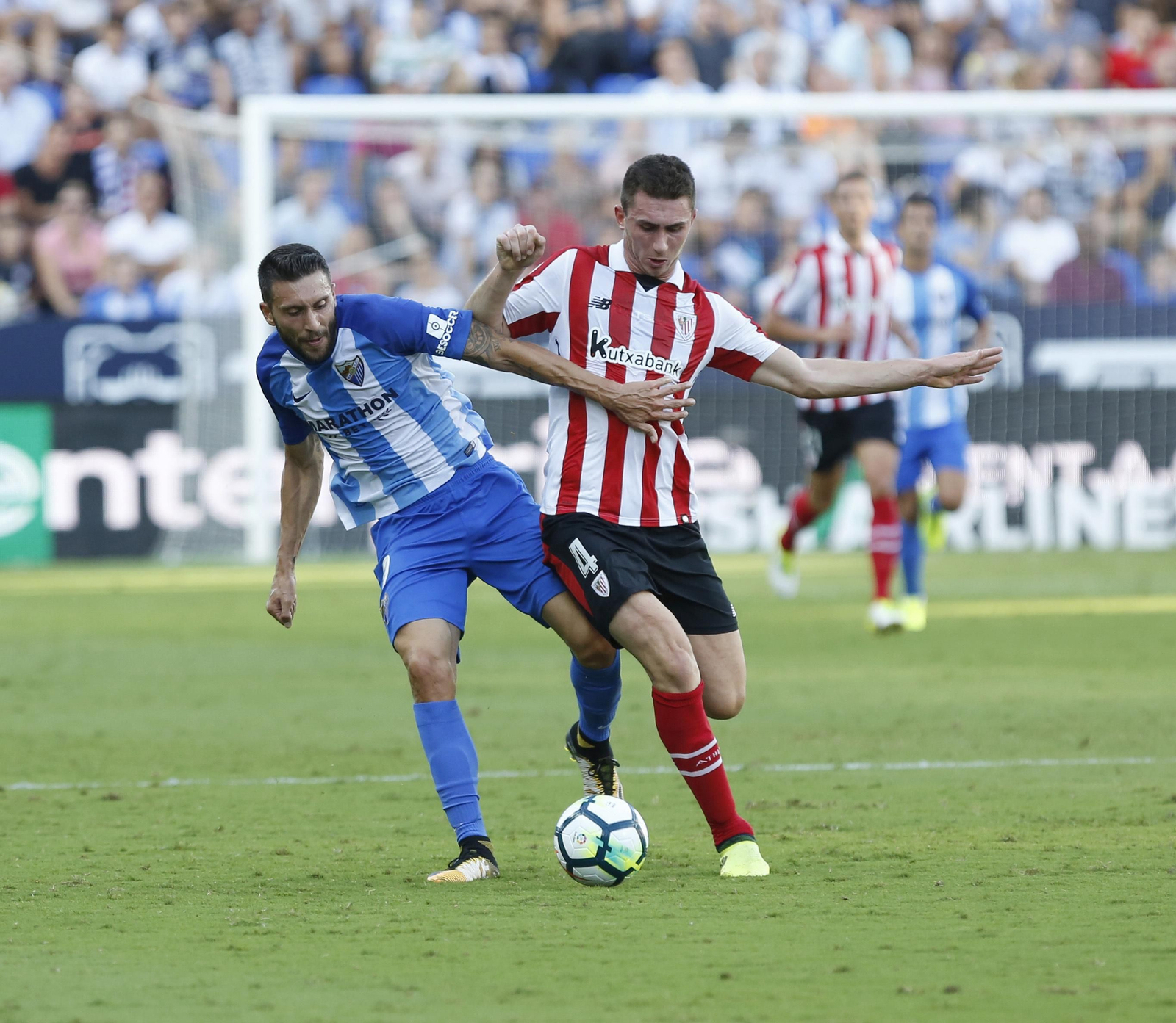 las imágenes del Málaga-Athletic de Bilbao