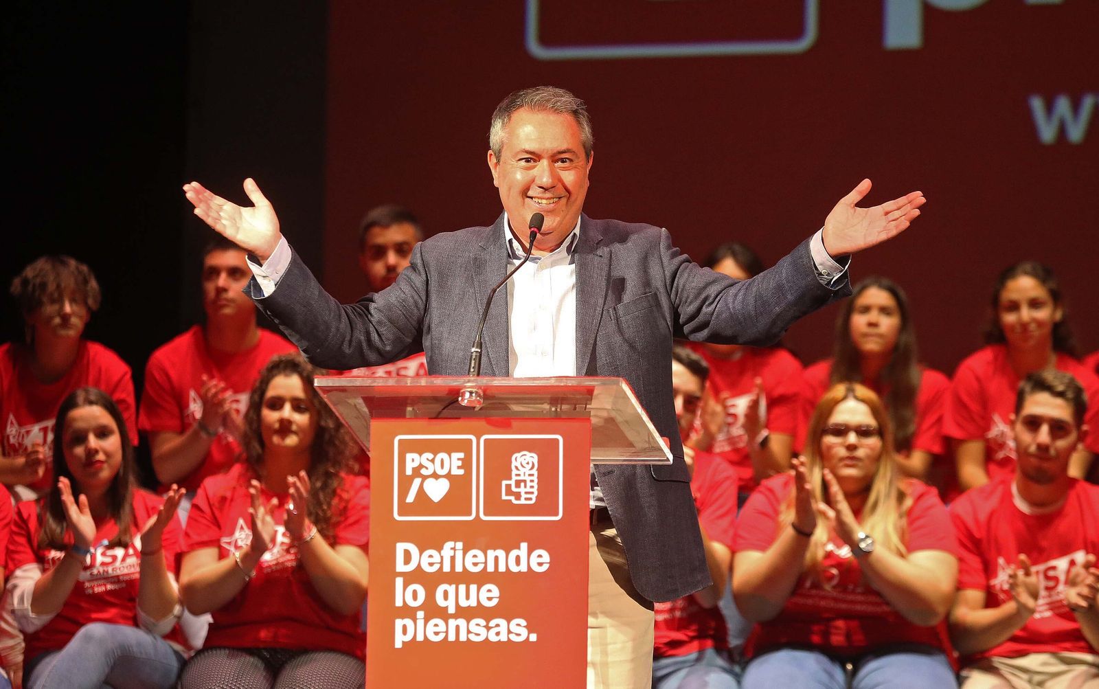 Fotos de la presentación de Juan Carlos Ruiz Boix como candidato a la Alcaldía de San Roque