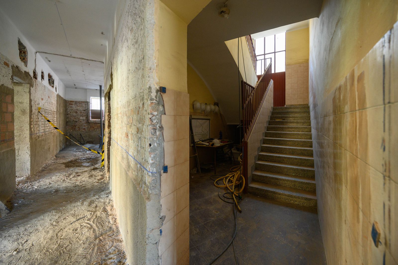 Estado actual del antiguo Colegio Virgen del Socorro