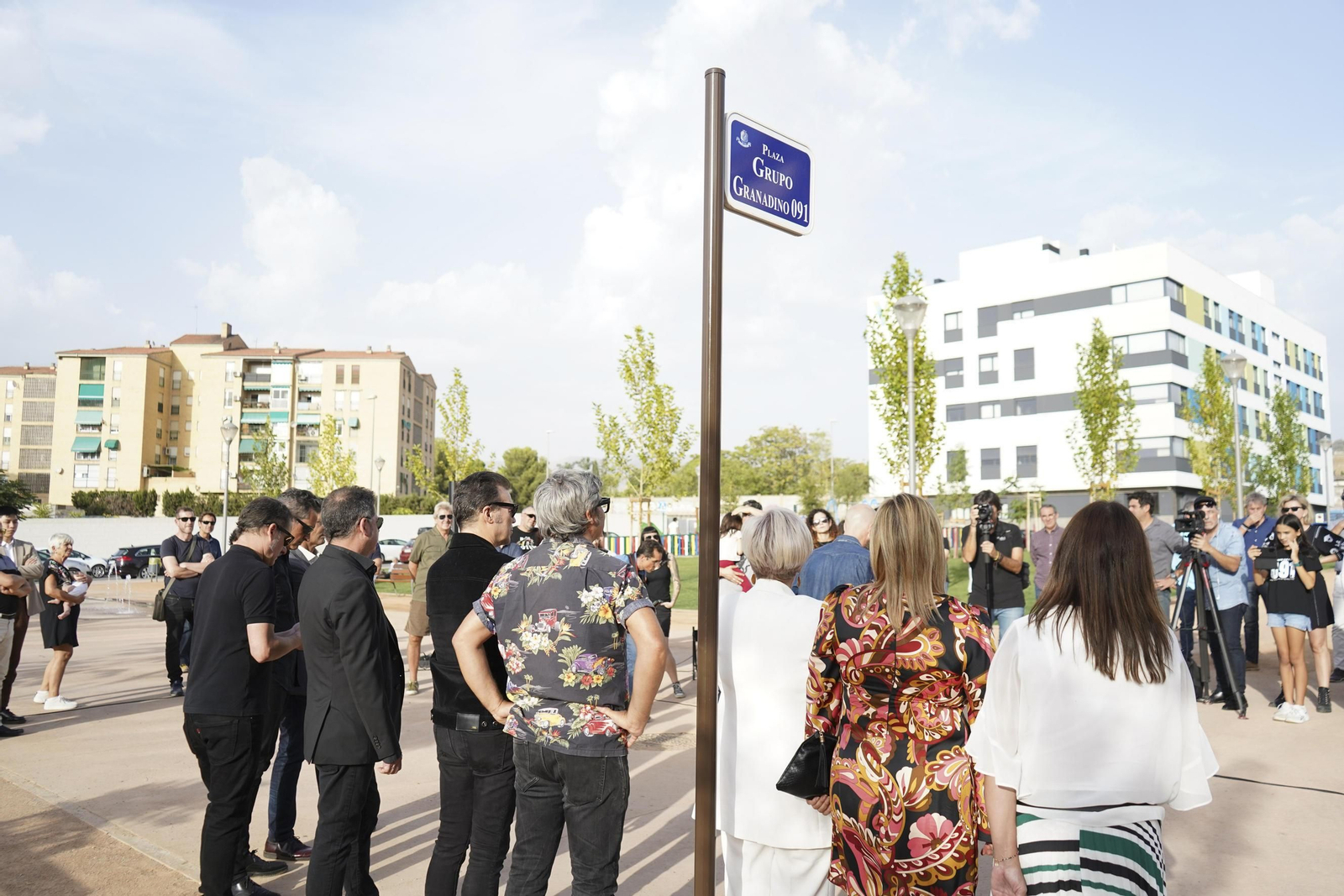 Granada homenajea a 091, seña de identidad del rock, dedicándole un parque
