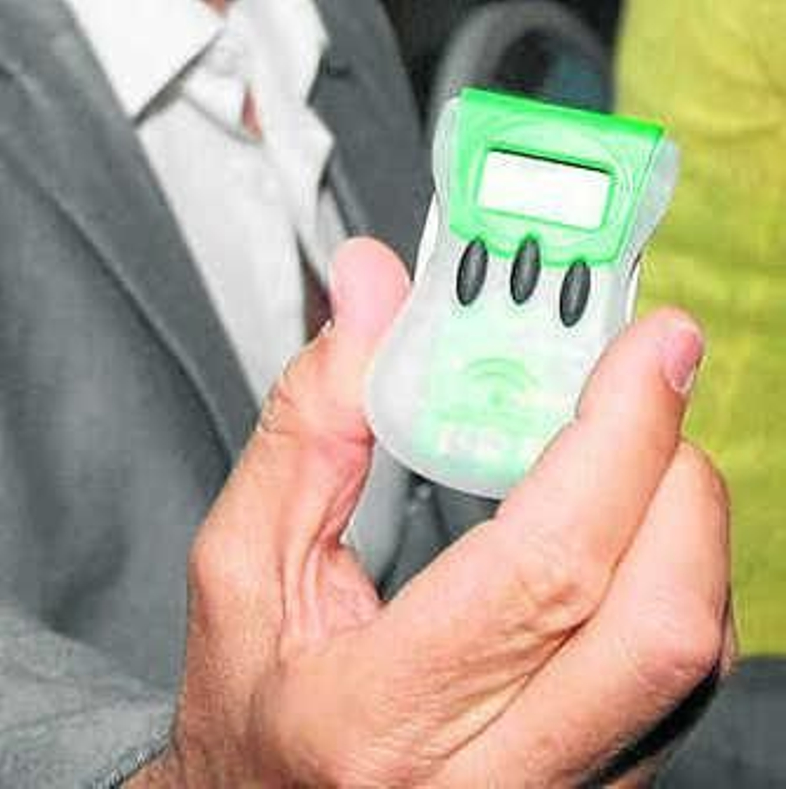 Uno de los podómetros usados.