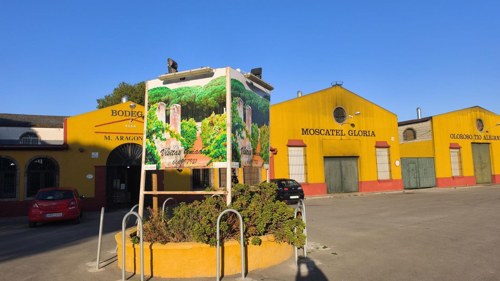 Exterior de las instalaciones.