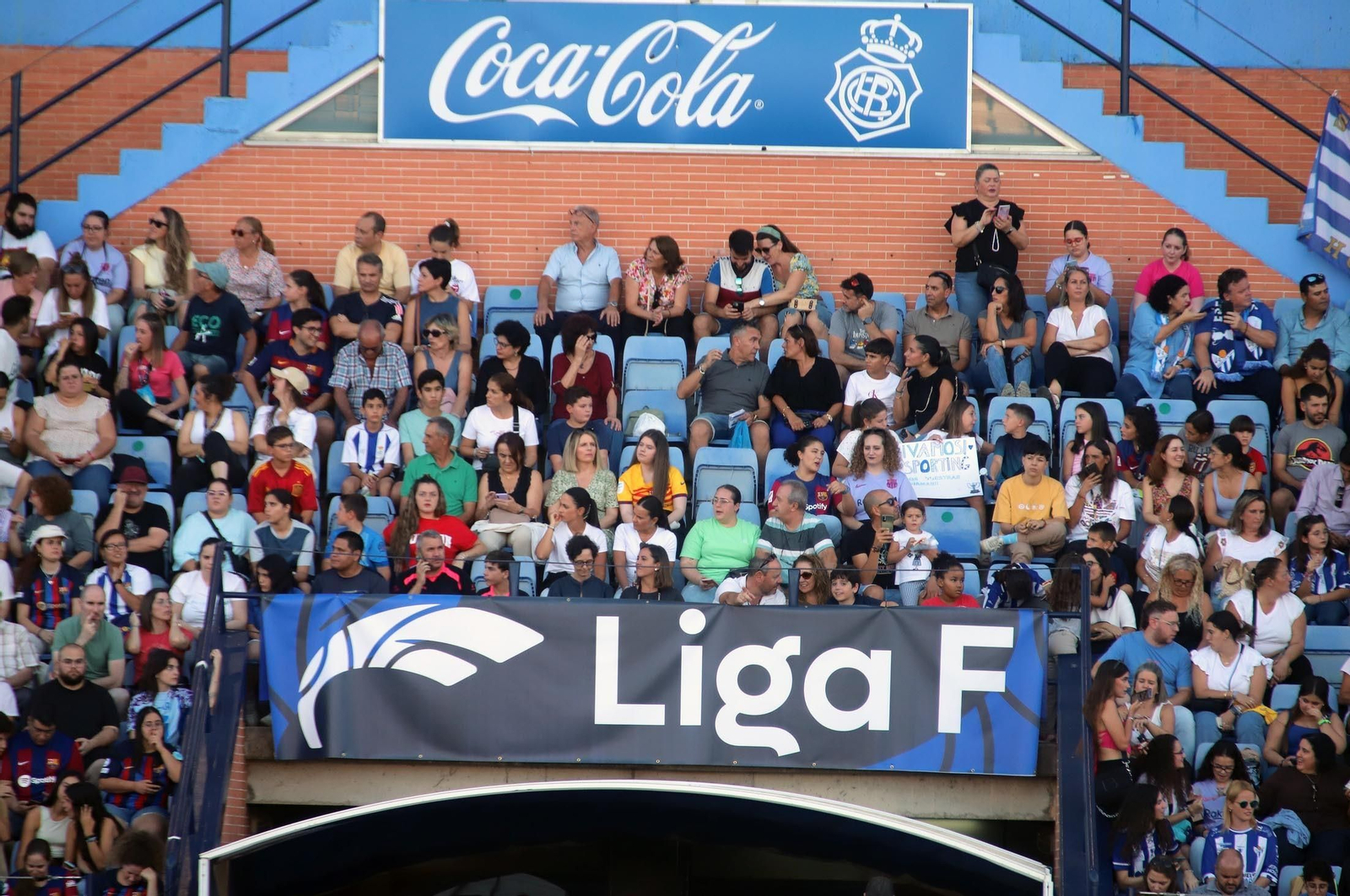 Imágenes del Sporting de Huelva-FC Barcelona
