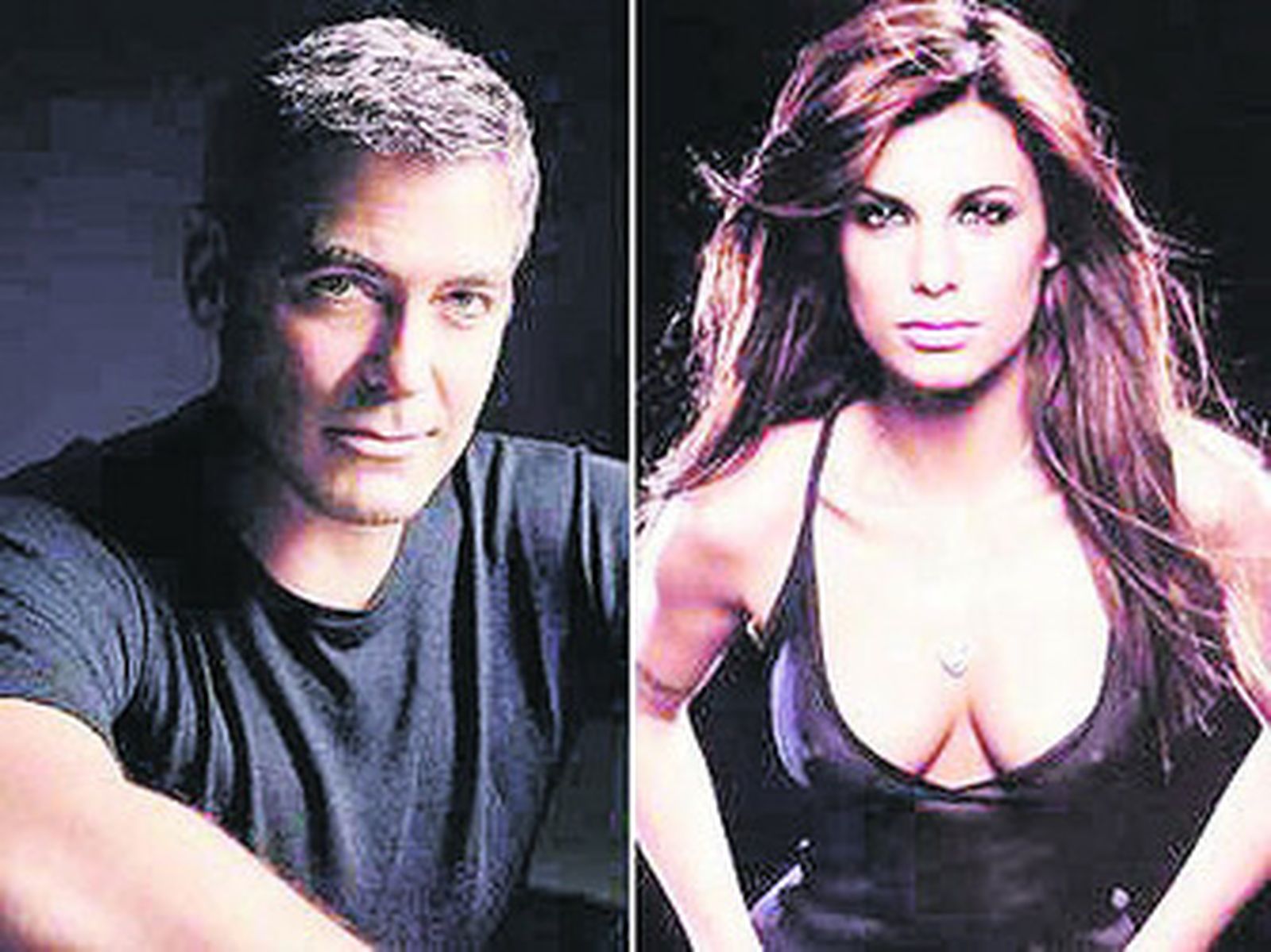 Clooney acude al hospital acompañado por Elisabetta