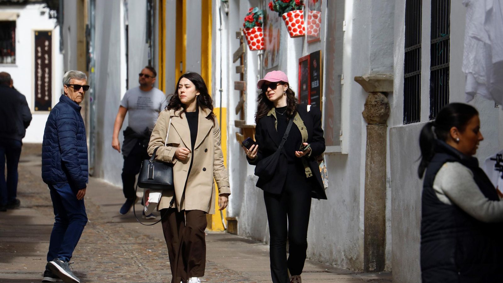 Turistas en la Judería de Córdoba