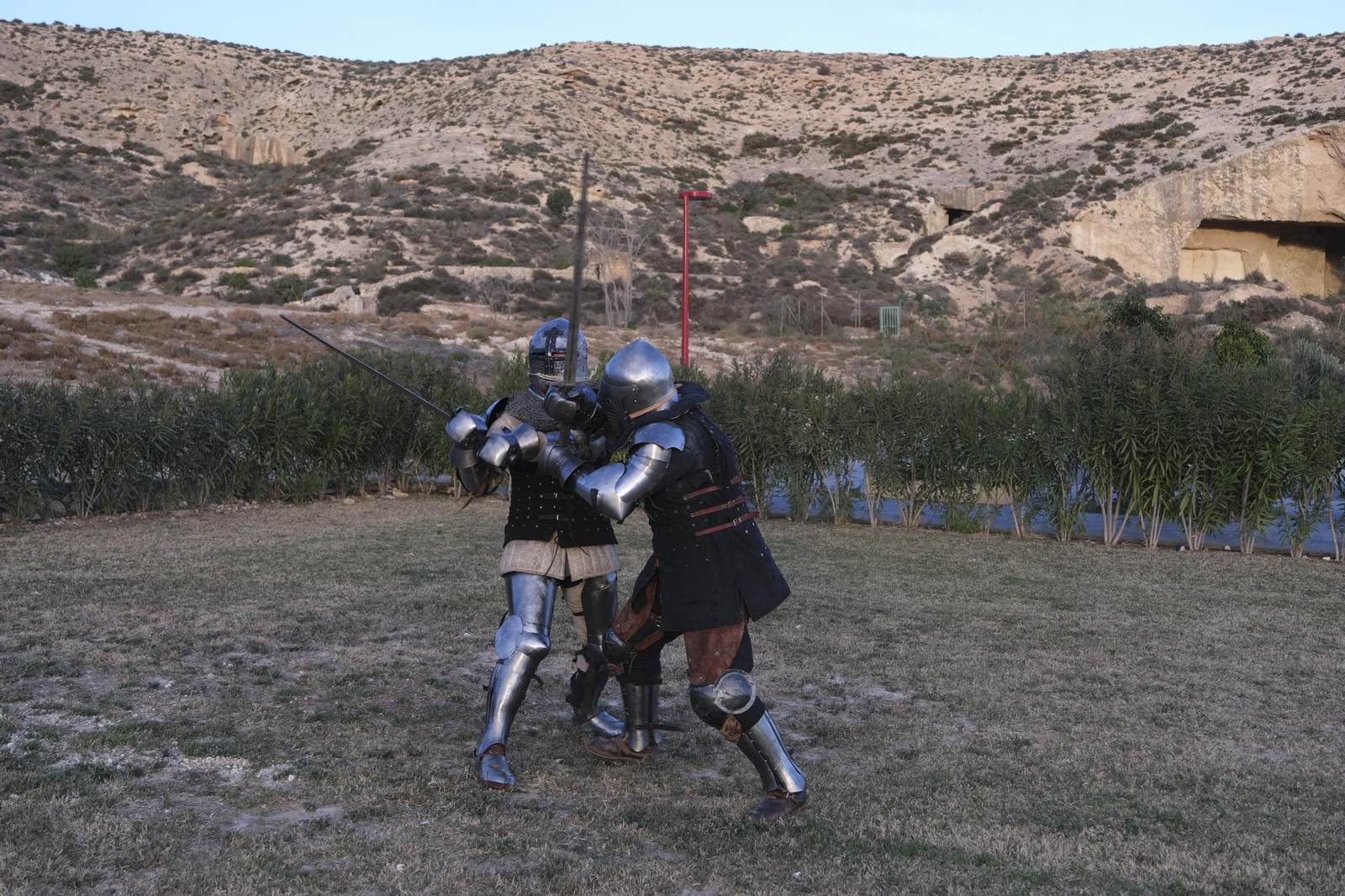 Fotogalería de los combates medievales en Almería