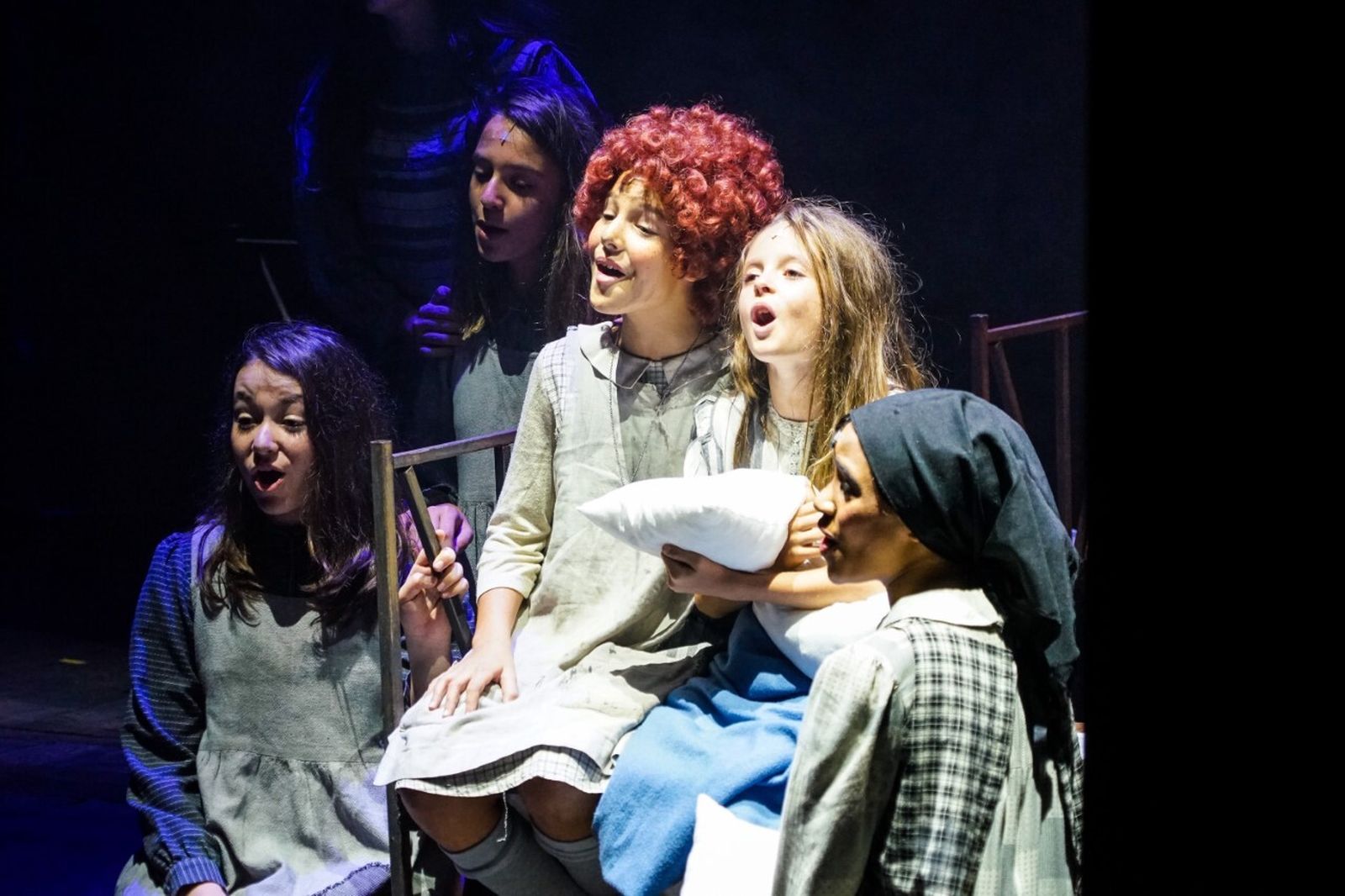 Una imagen del musical 'Annie'