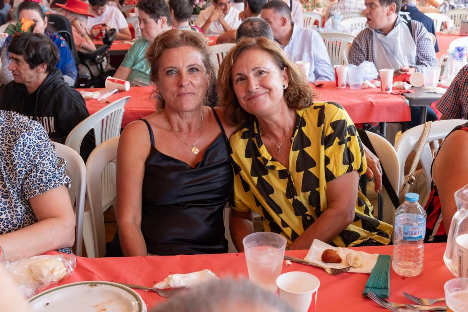 Las comidas de empresa se suceden en la Feria de San Lucas