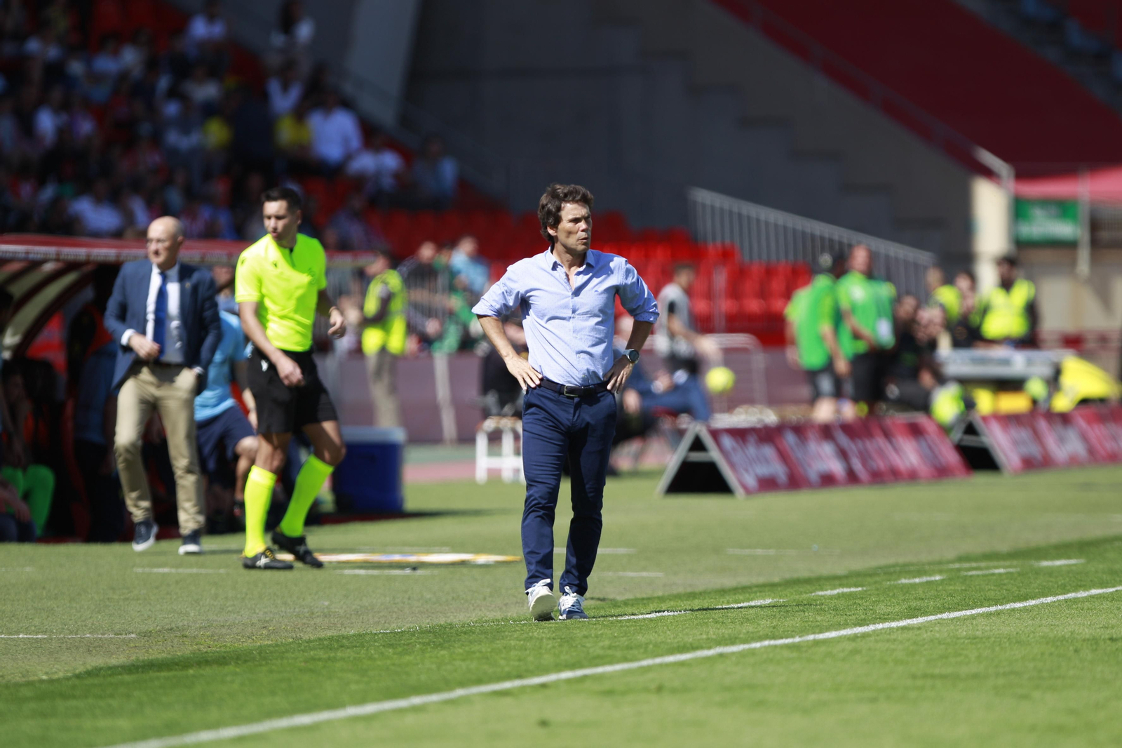 Imágenes del partido de la Liga Santander U.D. Almería-Cádiz C.F.