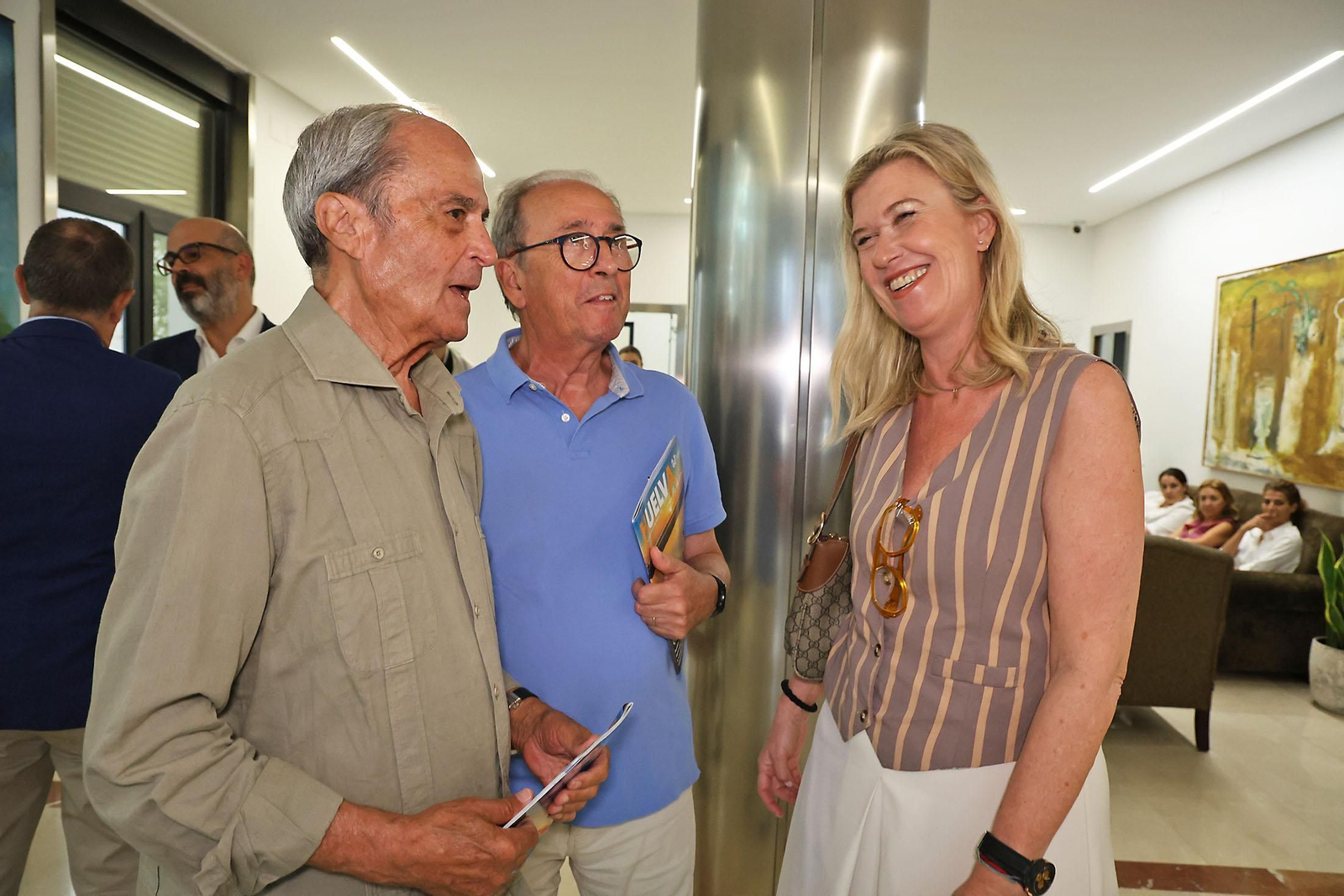 Imágenes de la presentación de la revista de Turismo "Huelva Tu Destino"