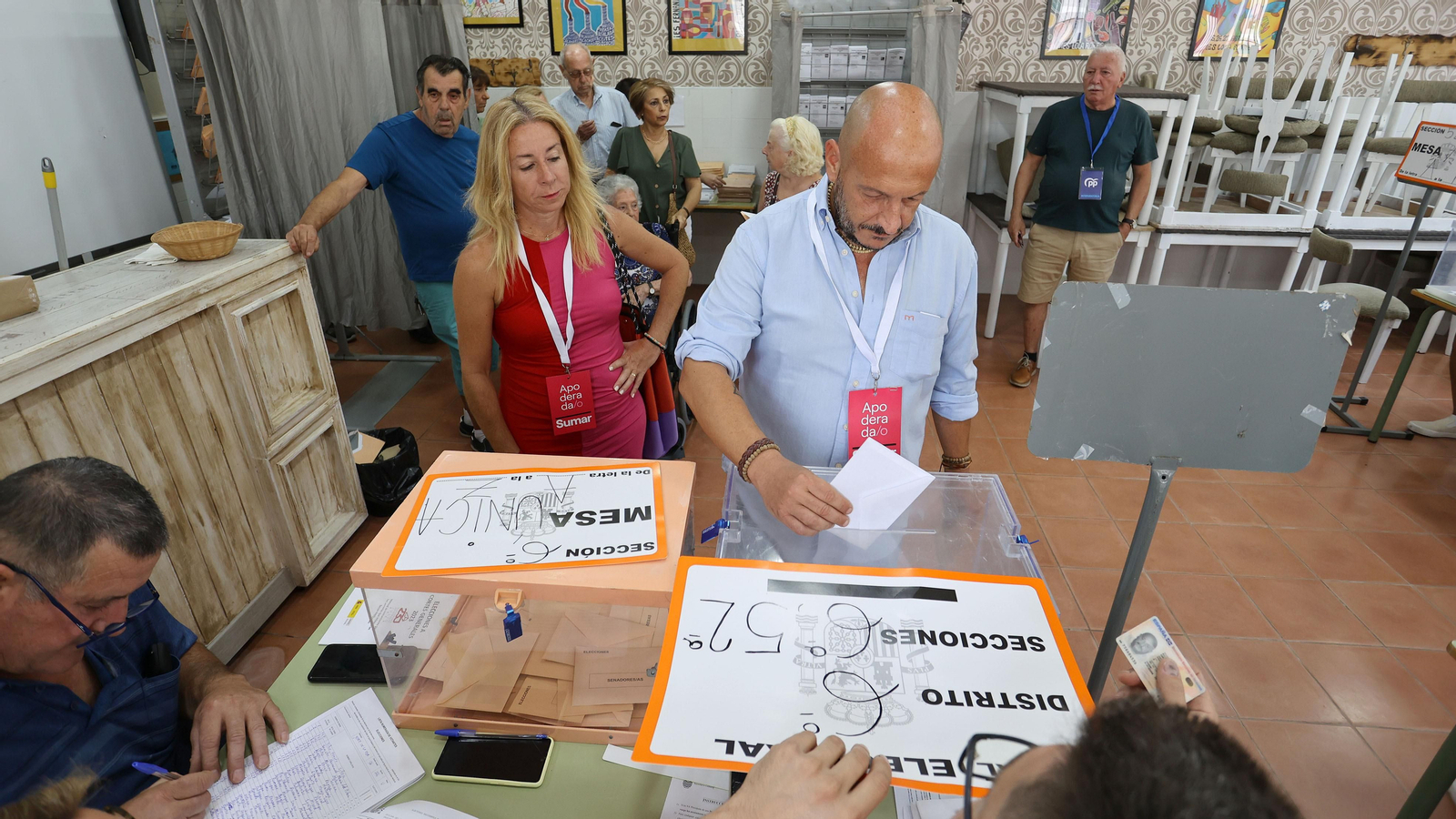 Jornada electoral en Jerez