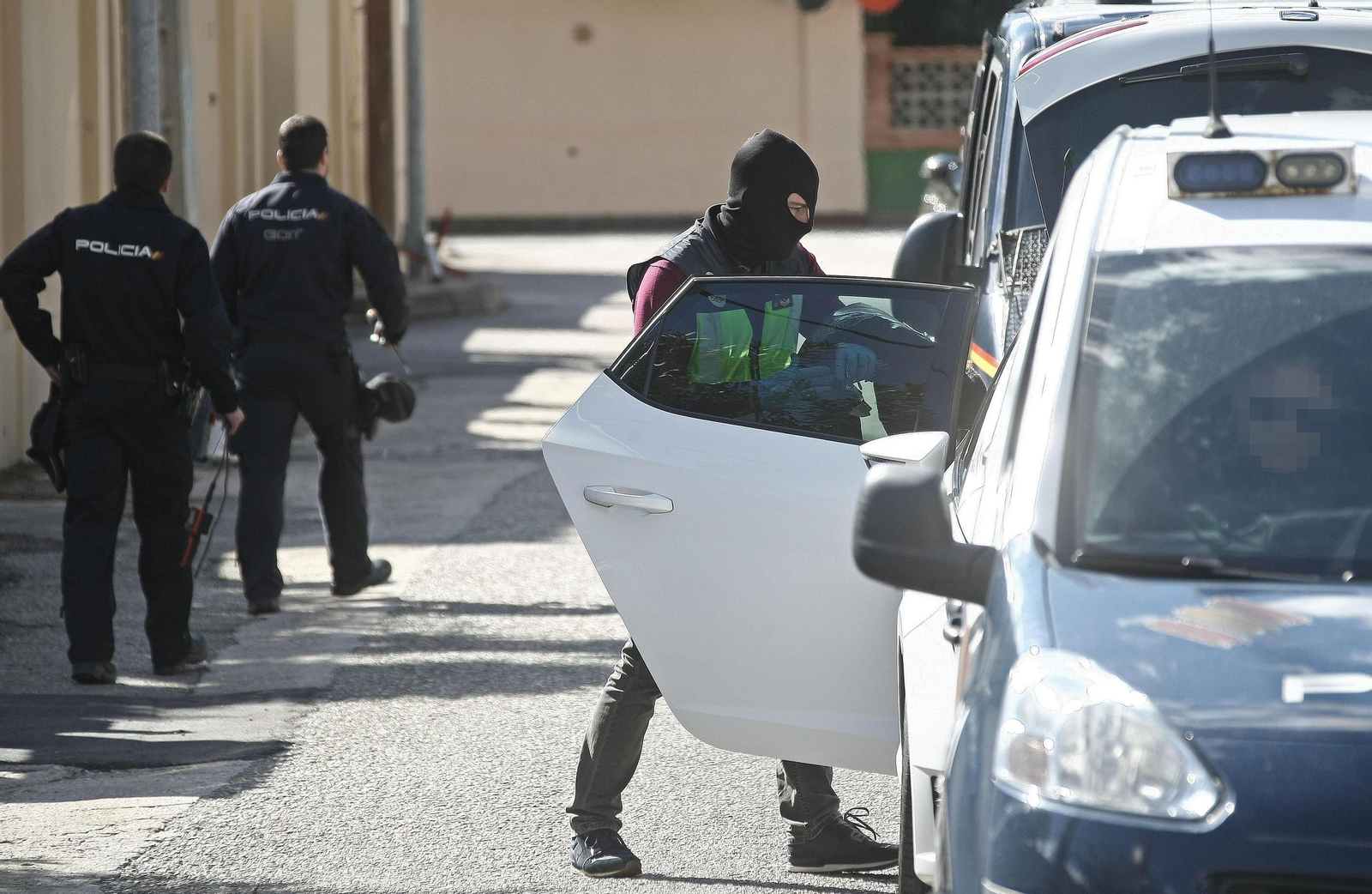 Imágenes de la macrooperación de Policía Nacional en Algeciras