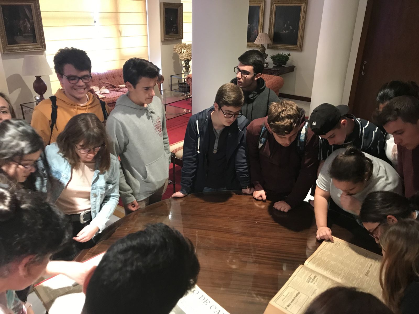 El IES Antonio Muro de Puerto Real visita Diario de Cádiz