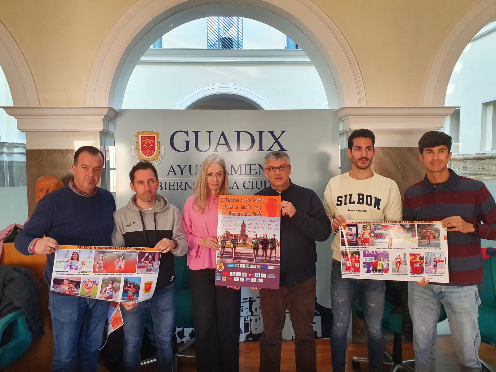 La presentación de la prueba tuvo lugar en el Ayuntamiento de Guadix.
