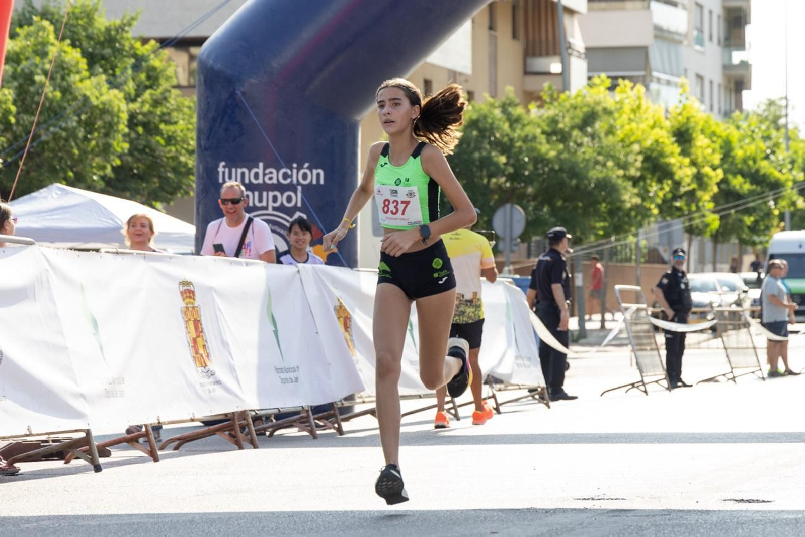 La quinta edición de la Carrera Solidaria Jaén Ruta 091 (I)
