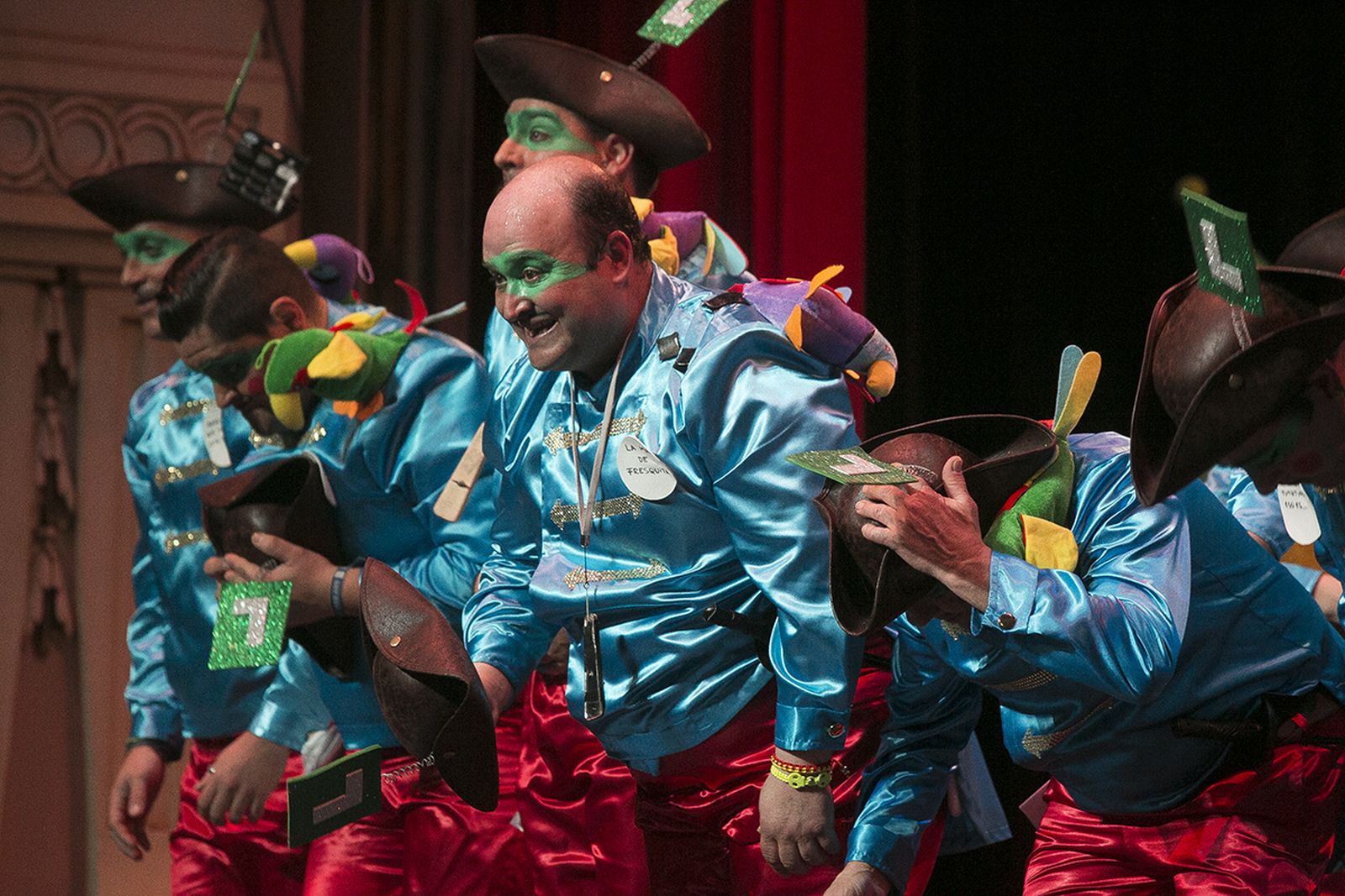 La final del Carnaval Colombino, en imágenes