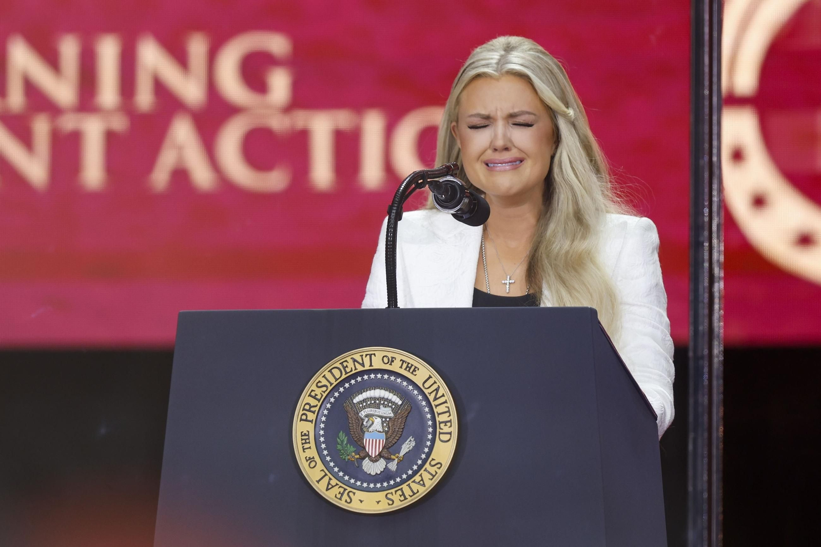 Las fotos de la despedida de los republicanos a Charlie Kirk