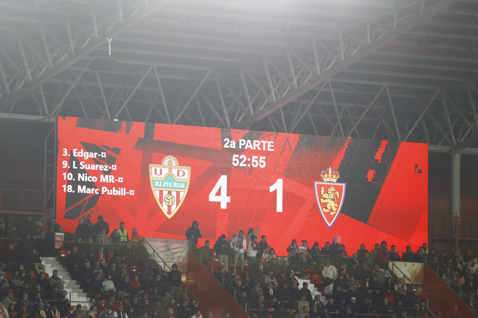 Las mejores imágenes del U.D. Almería  - Real Zaragoza