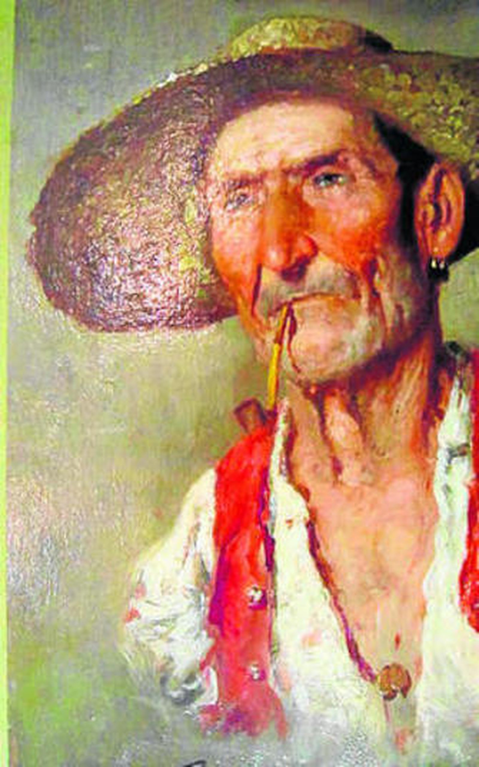 Una de las obras expuestas.