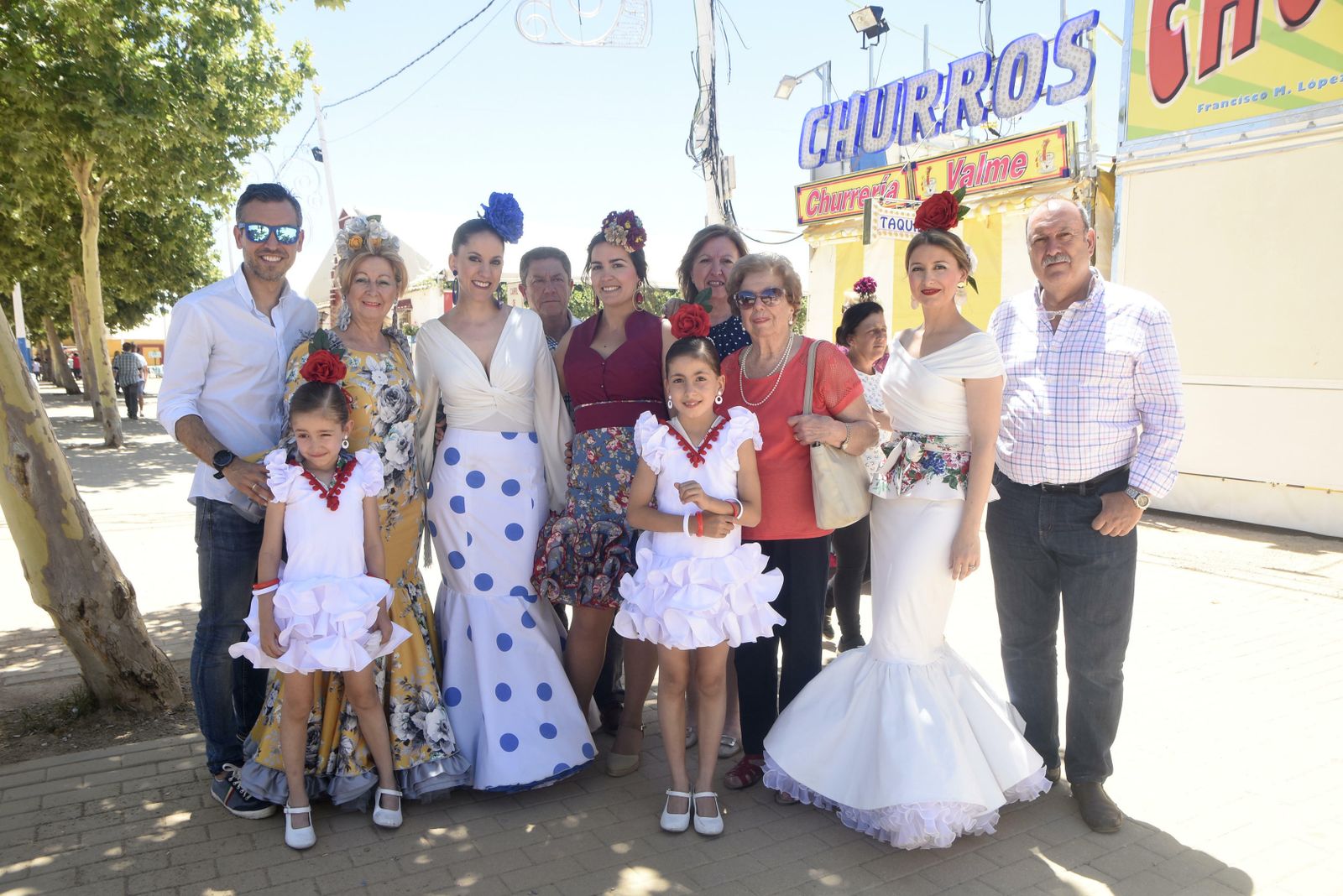 Las fotografías del viernes de Feria