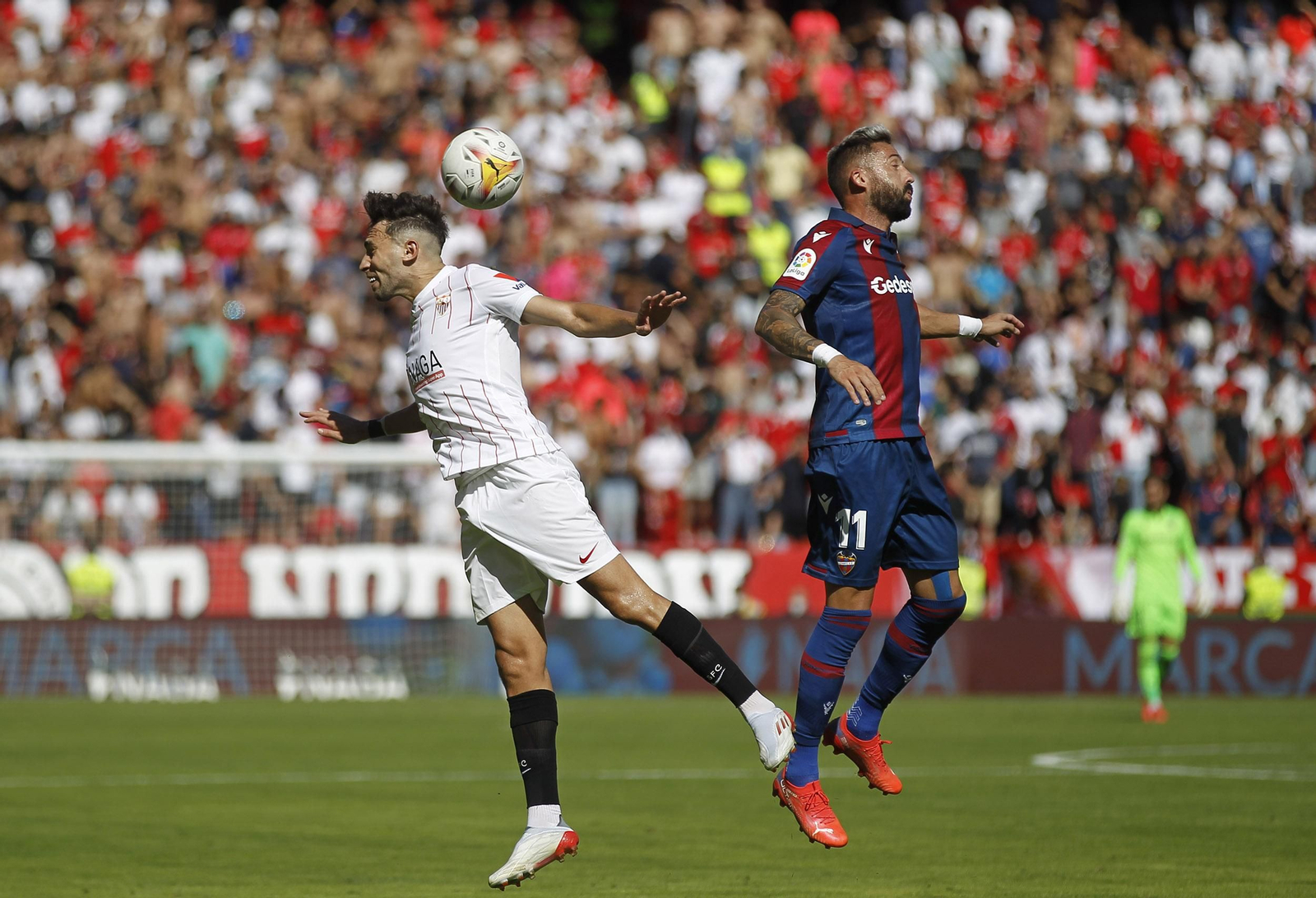 Las imágenes del Sevilla-Levante