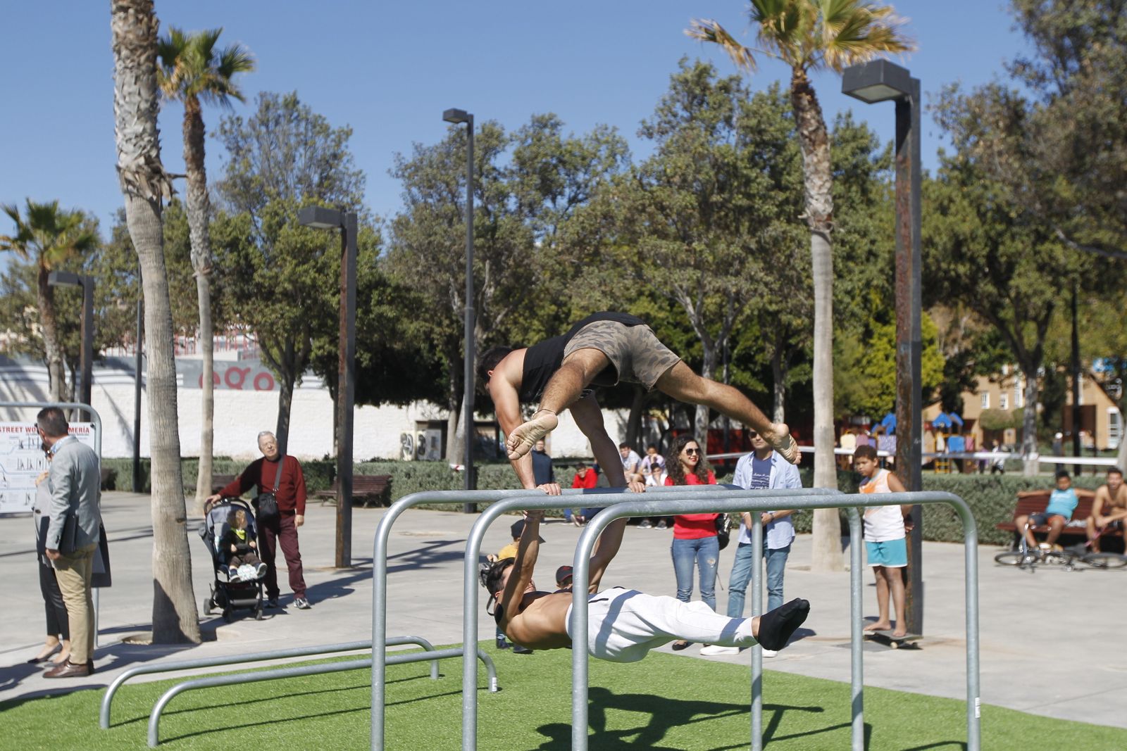 Fotogalería Pista de Calistenia. Parque de los Periodistas. Almería