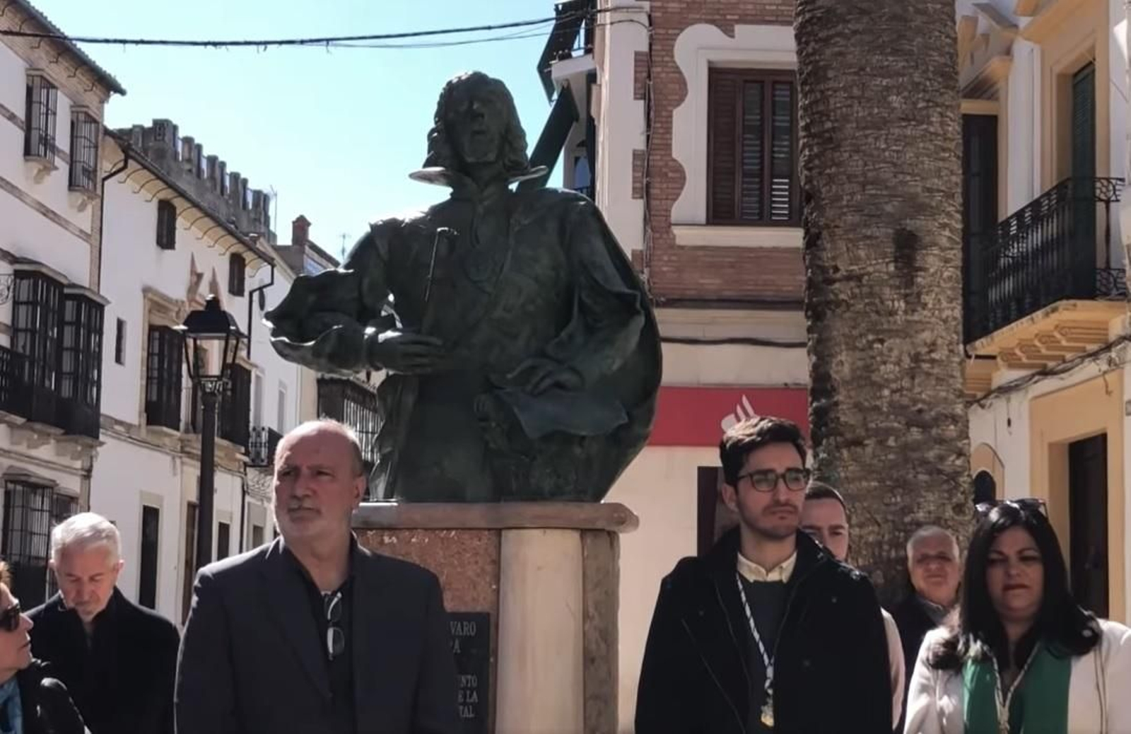 Inauguración del busto dedicado Rodrigo de Varo en Aguilar de la Frontera. Inauguración del busto dedicado Rodrigo de Varo en Aguilar de la Frontera.