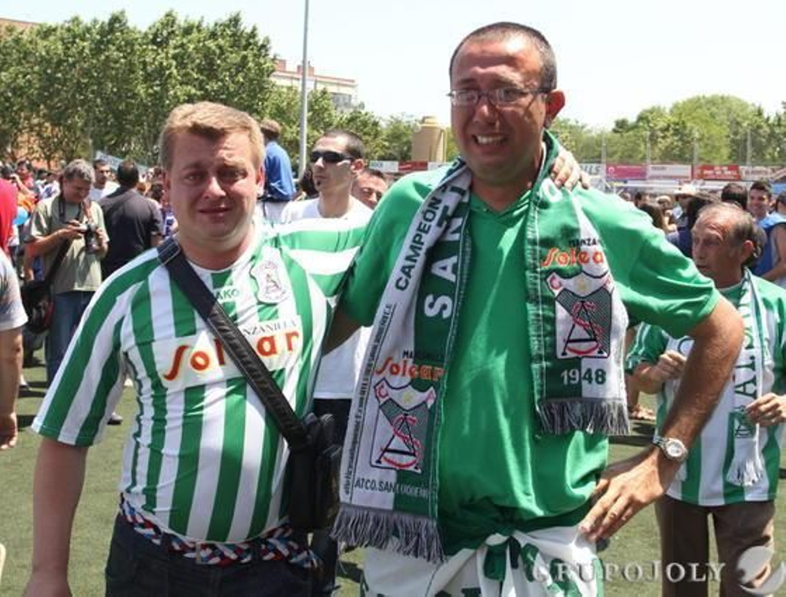 El ascenso tendrá que esperar para el Atlético Sanluqueño, que cayó por 2-0 ante el Prat.

Foto: LOF