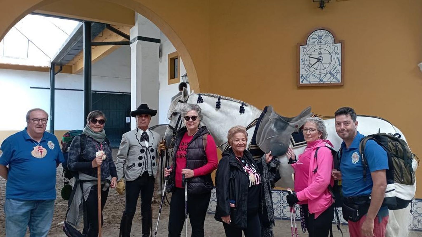 Visita a la Real Escuela.