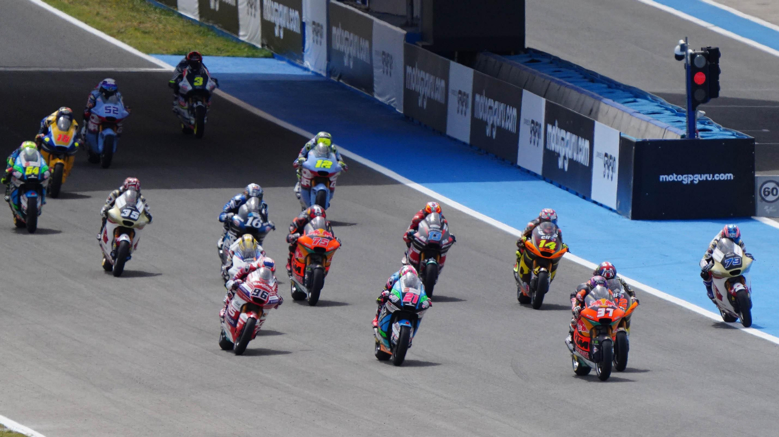 Carrera de Moto2 en el Circuito de Jerez