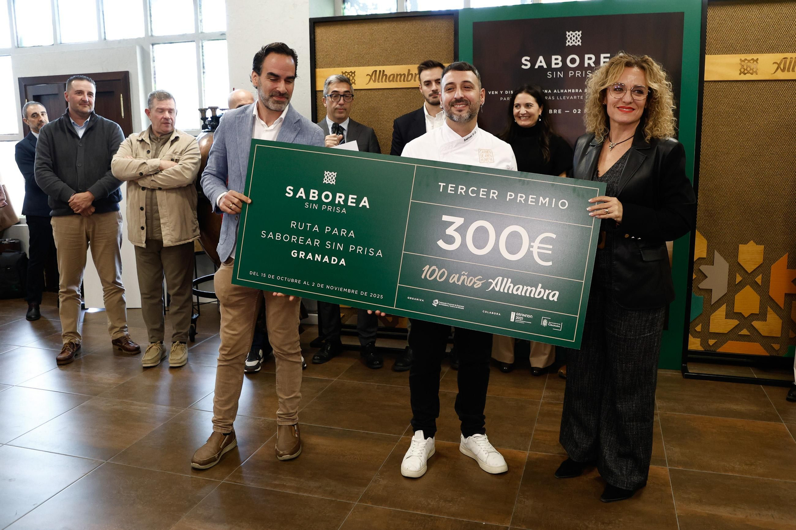 Las tapas, los chefs y la gala de premios de Saborea Sin Prisa de Cervezas Alhambra, en imágenes