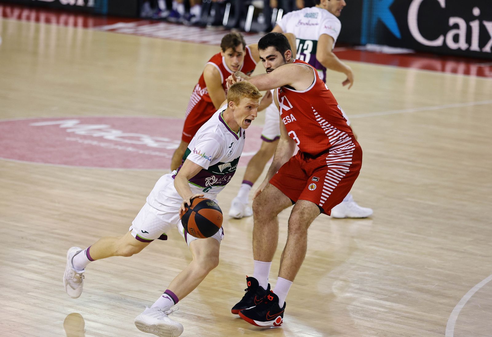 El Baxi Manresa-Unicaja, en fotos