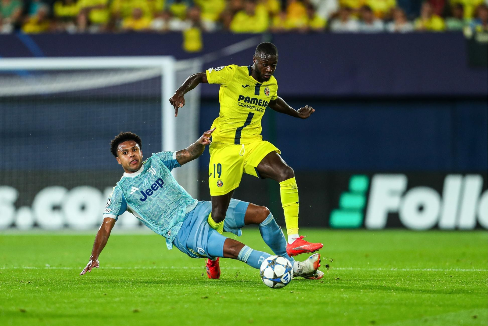 Las fotos del Villarreal-Juventus