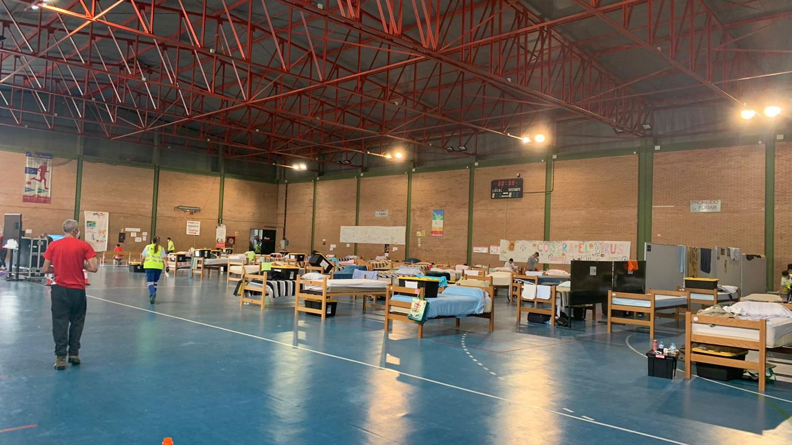 Centro de acogida de personas sin hogar que atiende la Fundación Samu.