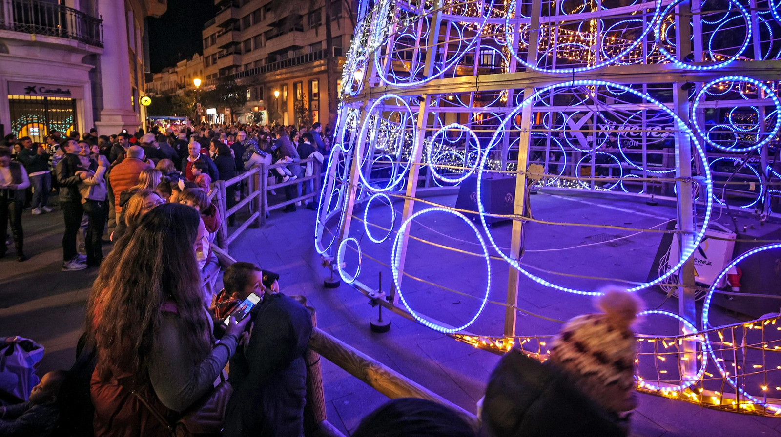 Jerez enciende su alumbrado navideño