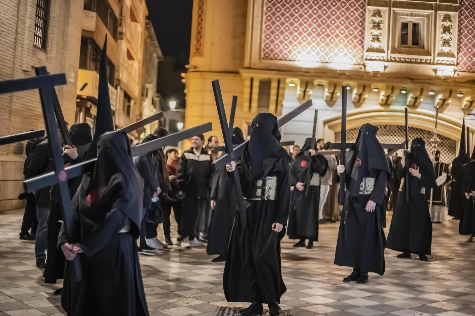 Fotos del Cristo de San Agustín en el Lunes Santo de la Semana Santa de Granada