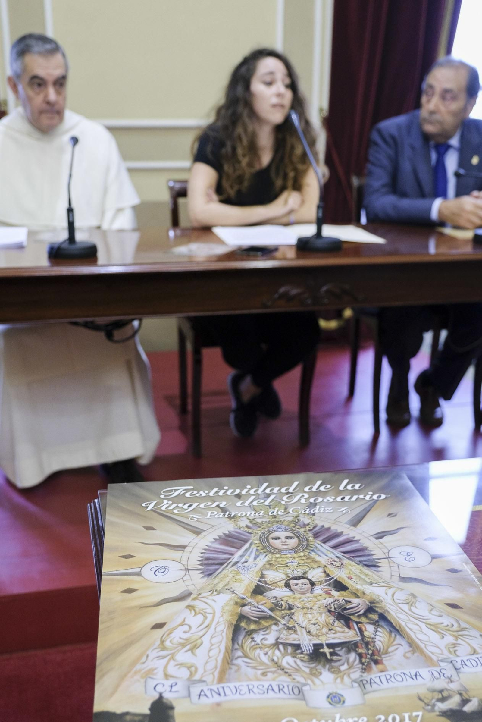 El cartel de la festividad.