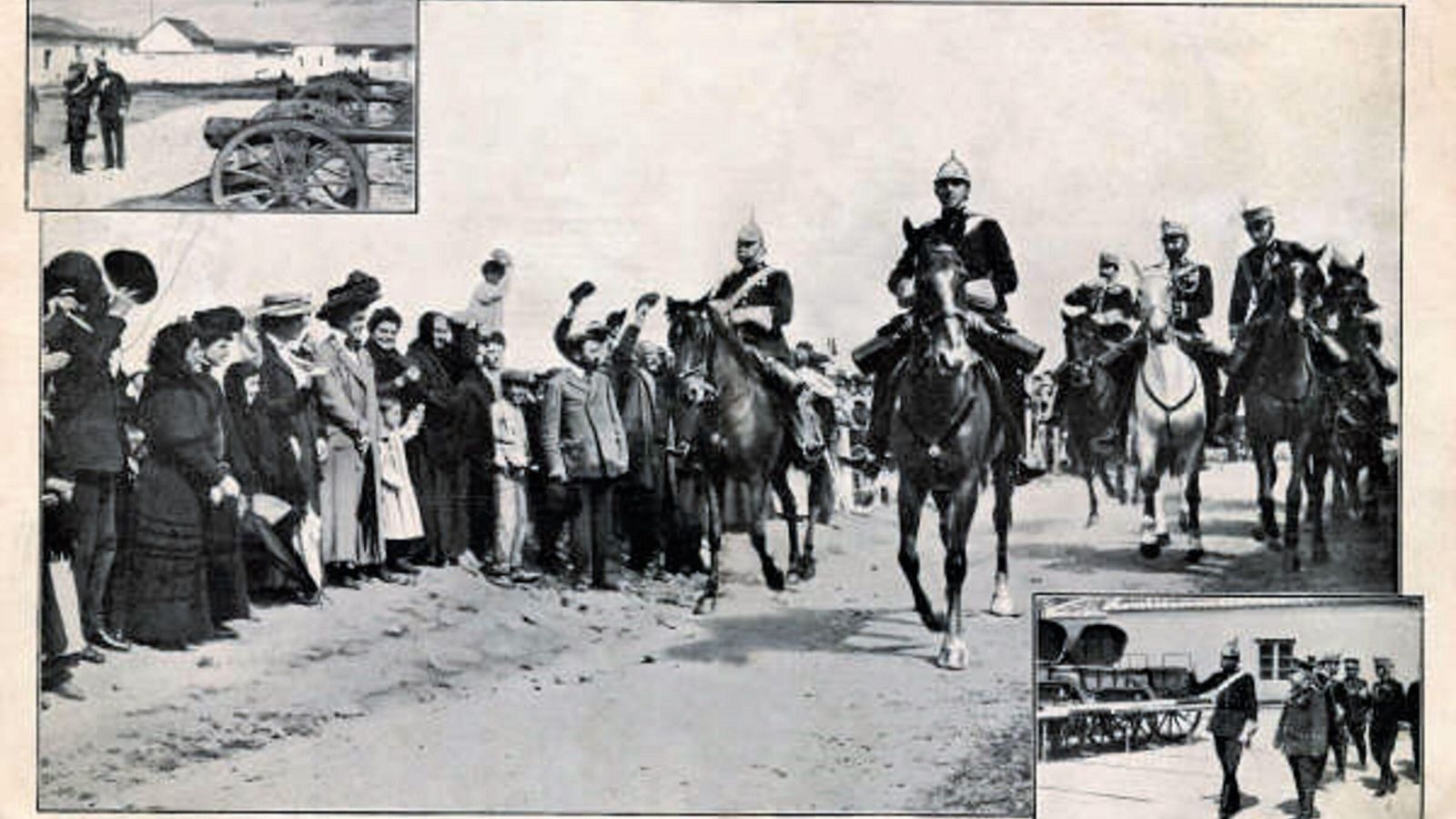 Alfonso XIII en Algeciras (1909).