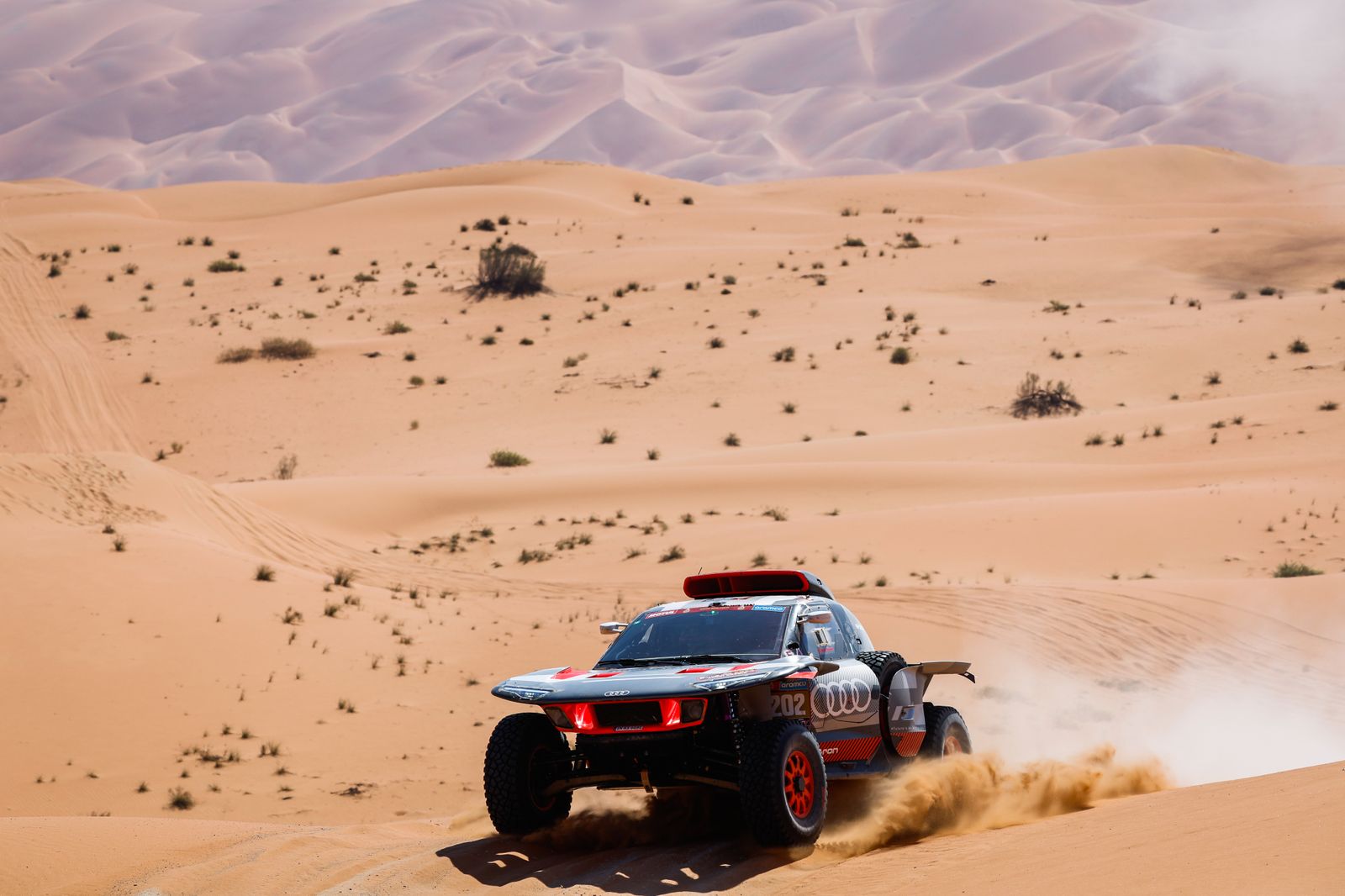Las espectaculares imágenes del Dakar por las dunas