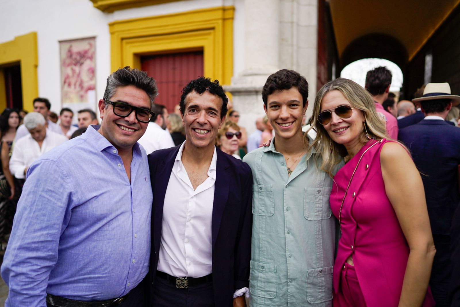 Cesar Caballero Martín, Victor Puerto, Victor Puerto y Noelia Margotón