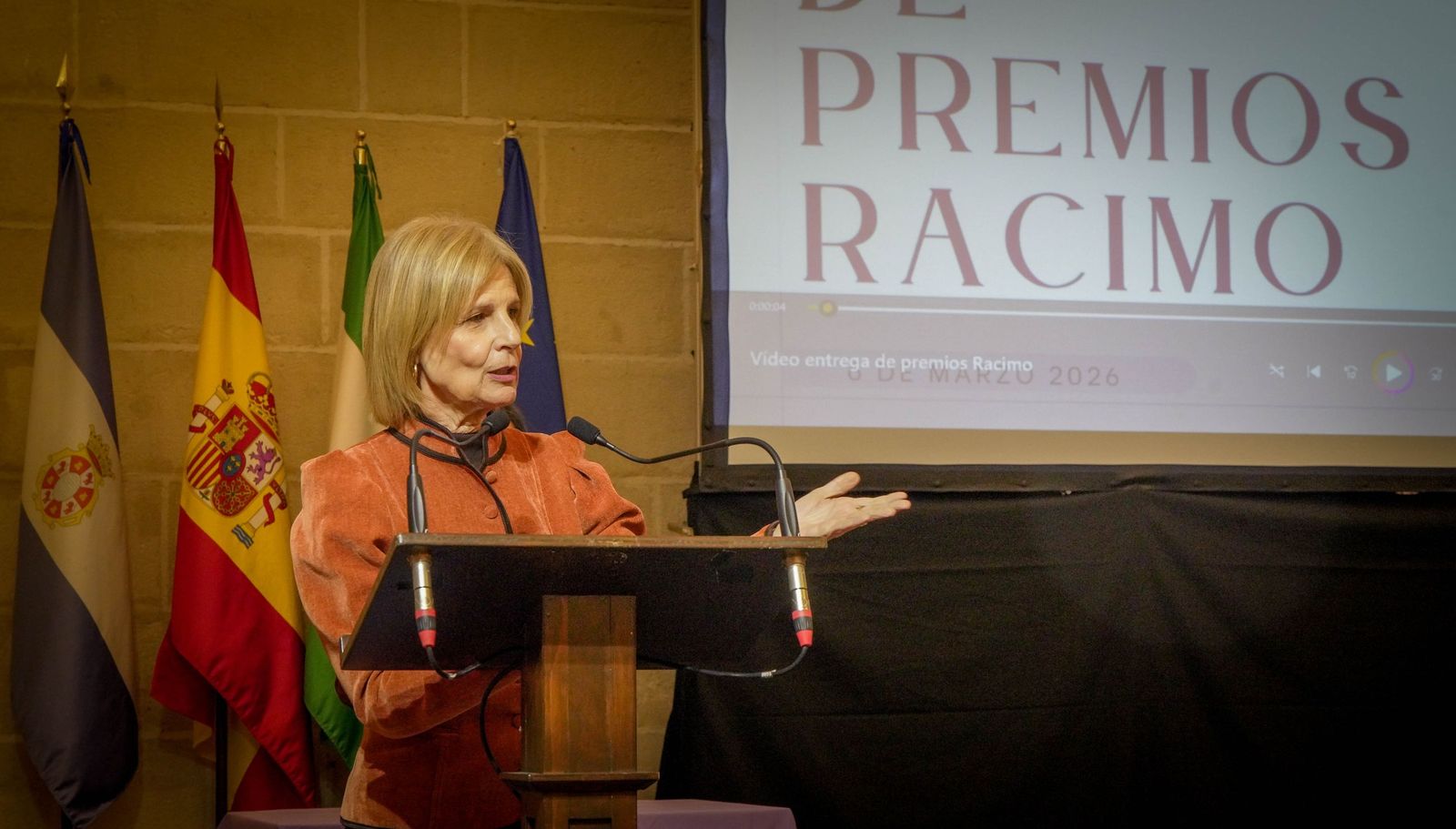 Imágenes de la entrega de los Premios Racimo en Jerez