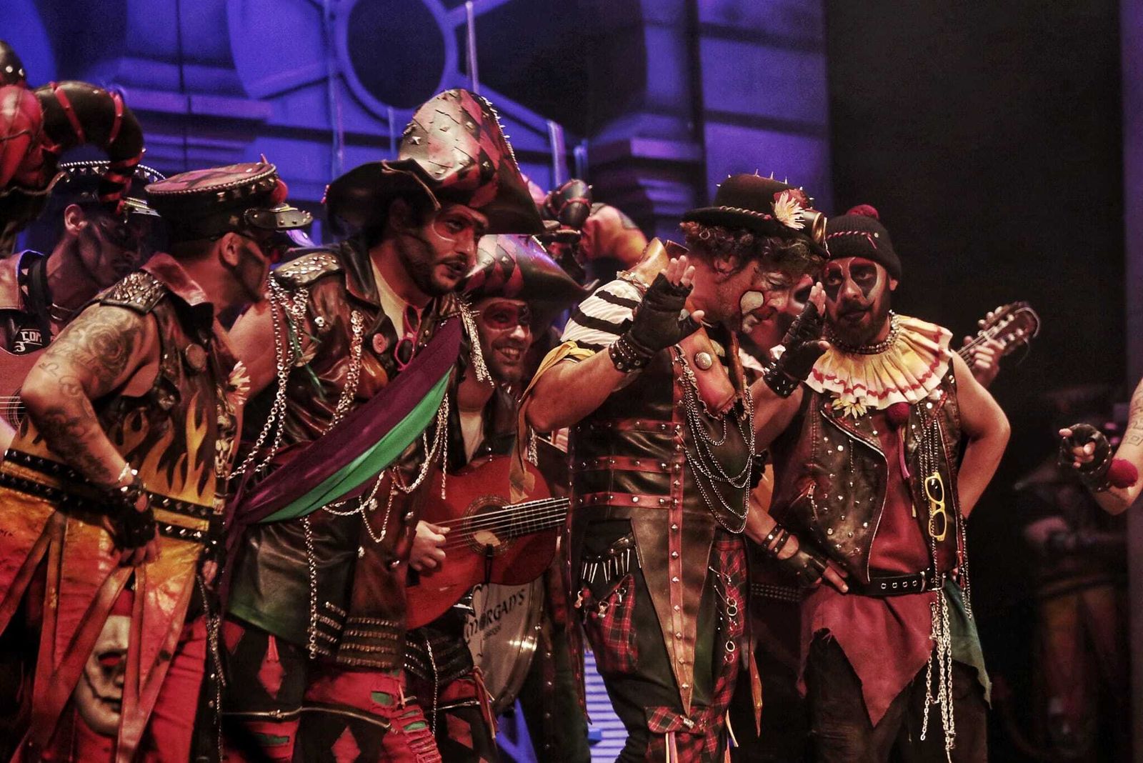 Comparsa "Los indomables".