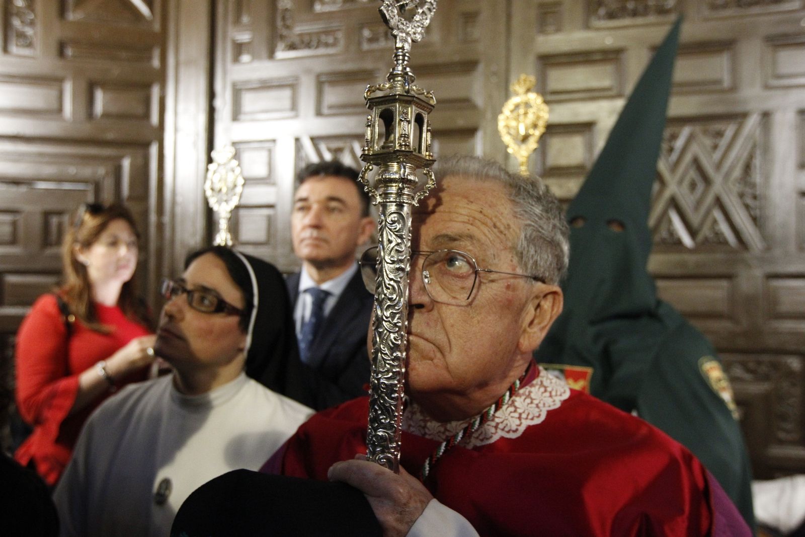 Imágenes de la Procesión de Estudiantes. Semana Santa Almería 2019
