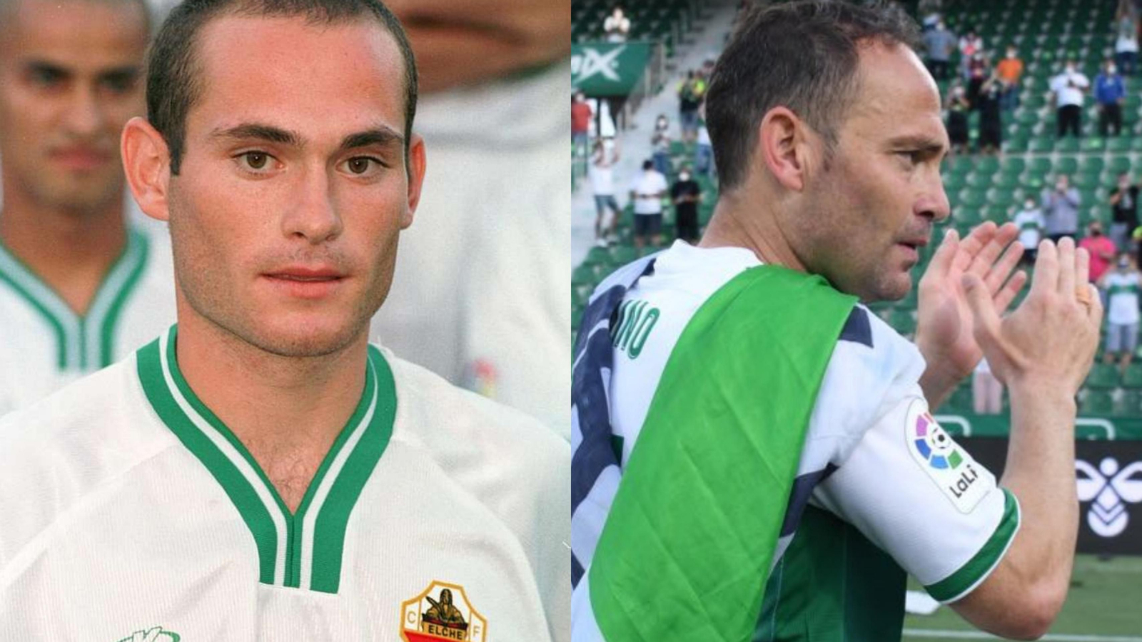 Nino debutó como profesional en 1998 en el Elche, club en el que cierra su carrera deportiva.