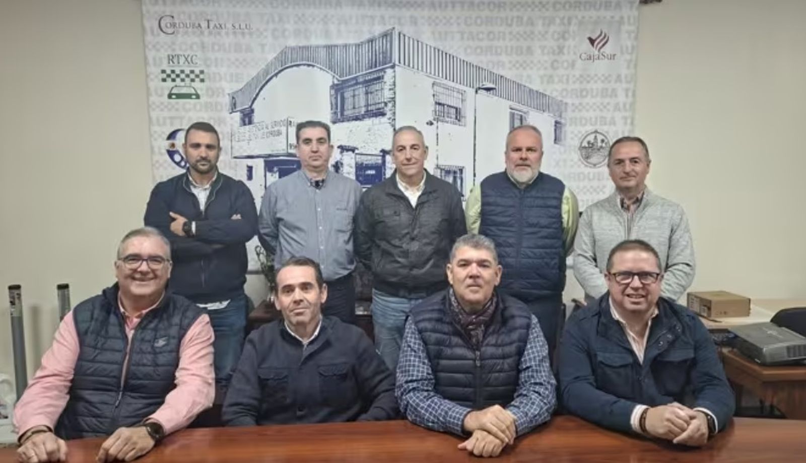 La nueva junta directiva de Autacor.